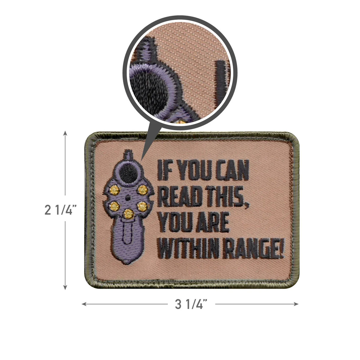 If you can Read this Morale Patch - Bulk Packaging