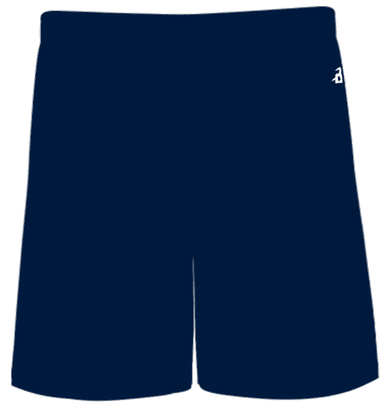 Badger Sport 414600 B-Core Pocketed 5&quot; Short - Navy - HIT a Double - 1