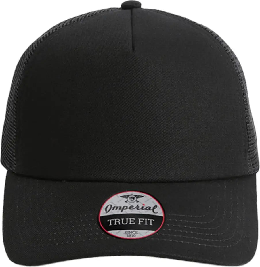 Imperial 1287 North Country Trucker Cap - Black - one Size Fits Most