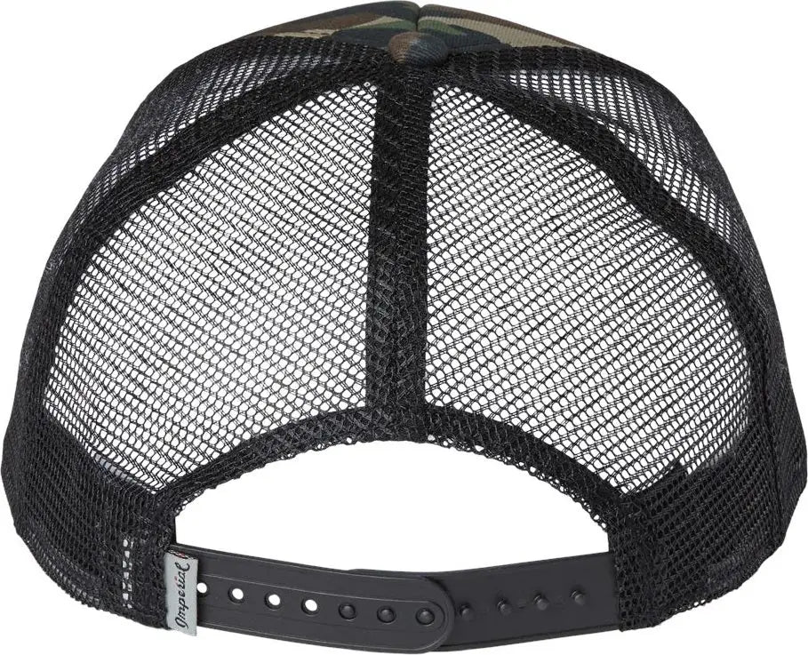 Imperial 1287 North Country Trucker Cap - Camo Black - Multi Colored / one Size Fits Most