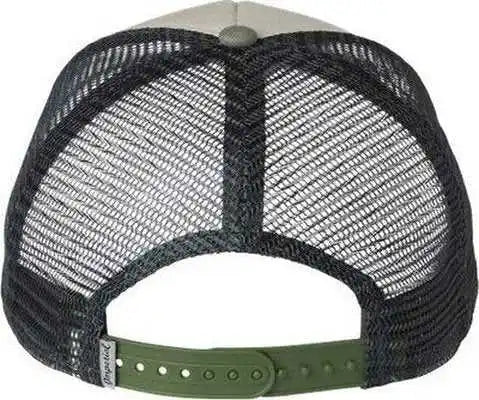 Imperial 1287 North Country Trucker Cap - Stone Moss Charcoal - Light Gray Dark / one Size Fits Most