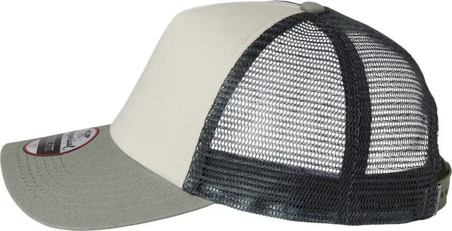 Imperial 1287 North Country Trucker Cap - Stone Moss Charcoal - Light Gray Dark / one Size Fits Most