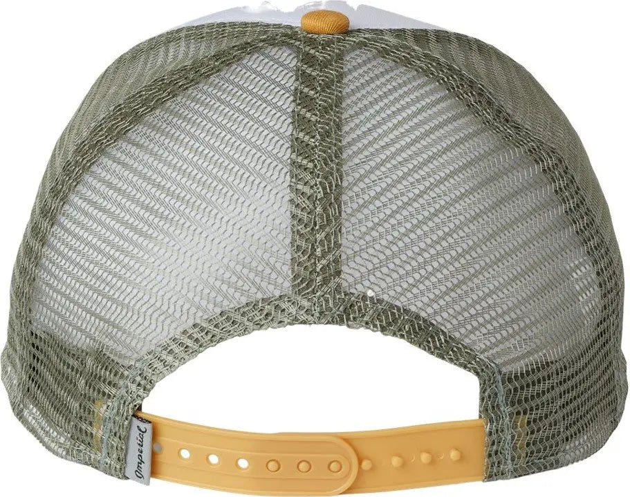 Imperial 1287 North Country Trucker Cap - White Wheat Elmwood - Tan / one Size Fits Most