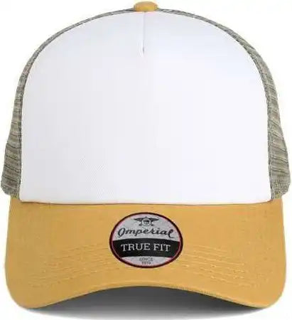 Imperial 1287 North Country Trucker Cap - White Wheat Elmwood - Tan / one Size Fits Most