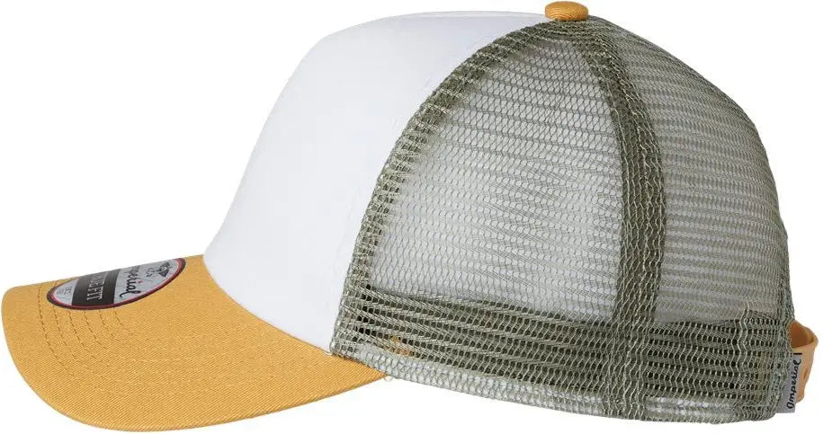 Imperial 1287 North Country Trucker Cap - White Wheat Elmwood - Tan / one Size Fits Most