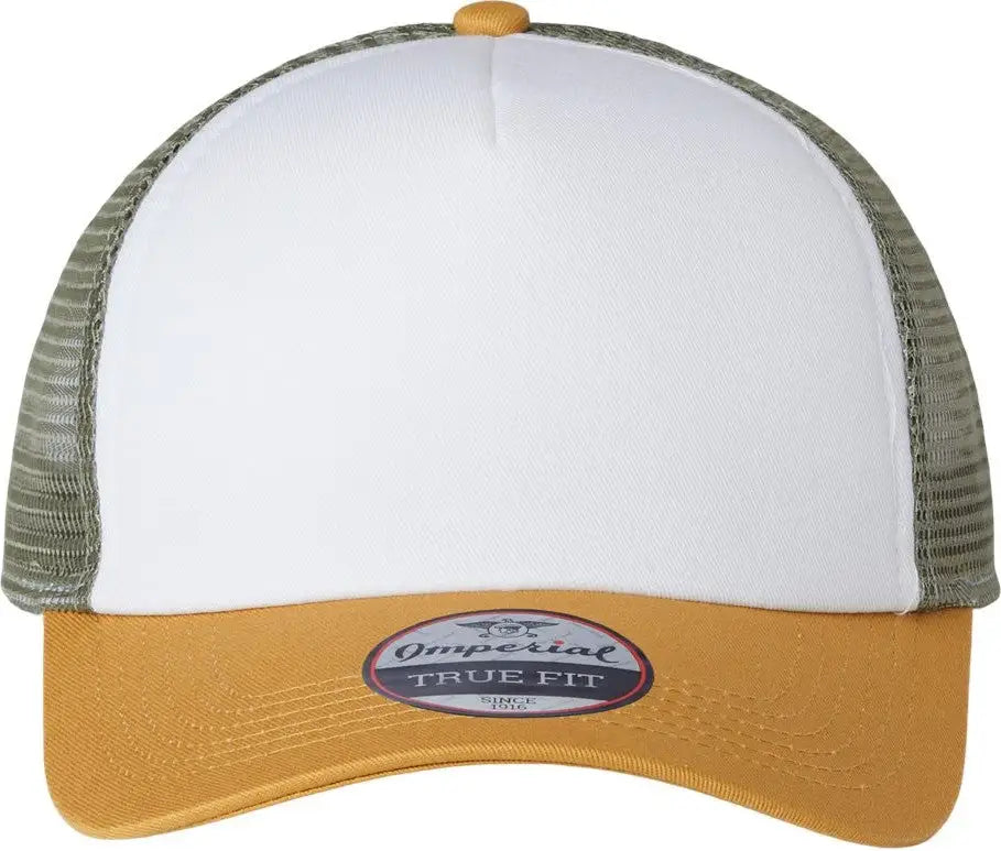Imperial 1287 North Country Trucker Cap - White Wheat Elmwood - Tan / one Size Fits Most
