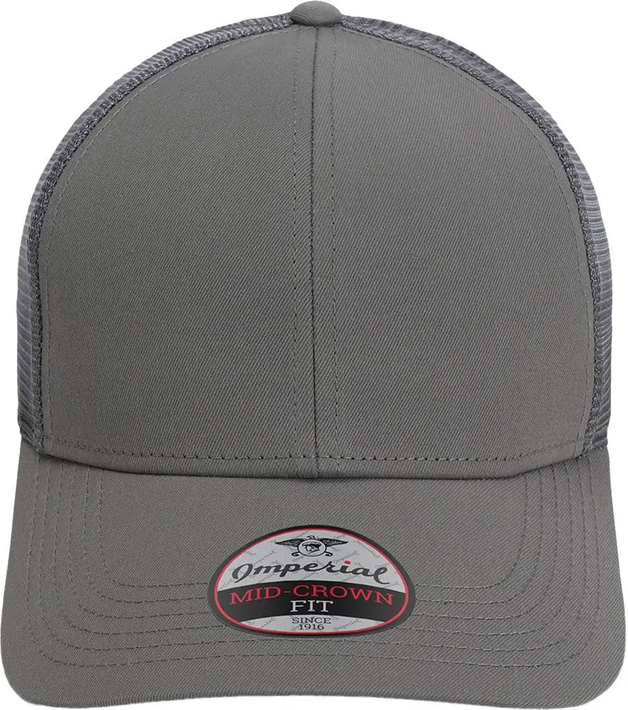 Imperial 1988m the Whitaker Mesh Cap - Gray
