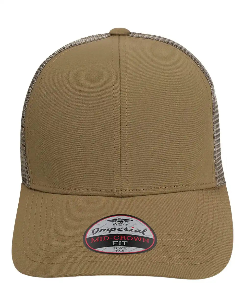 Imperial 1988m the Whitaker Mesh Cap - Khaki - Adjustable