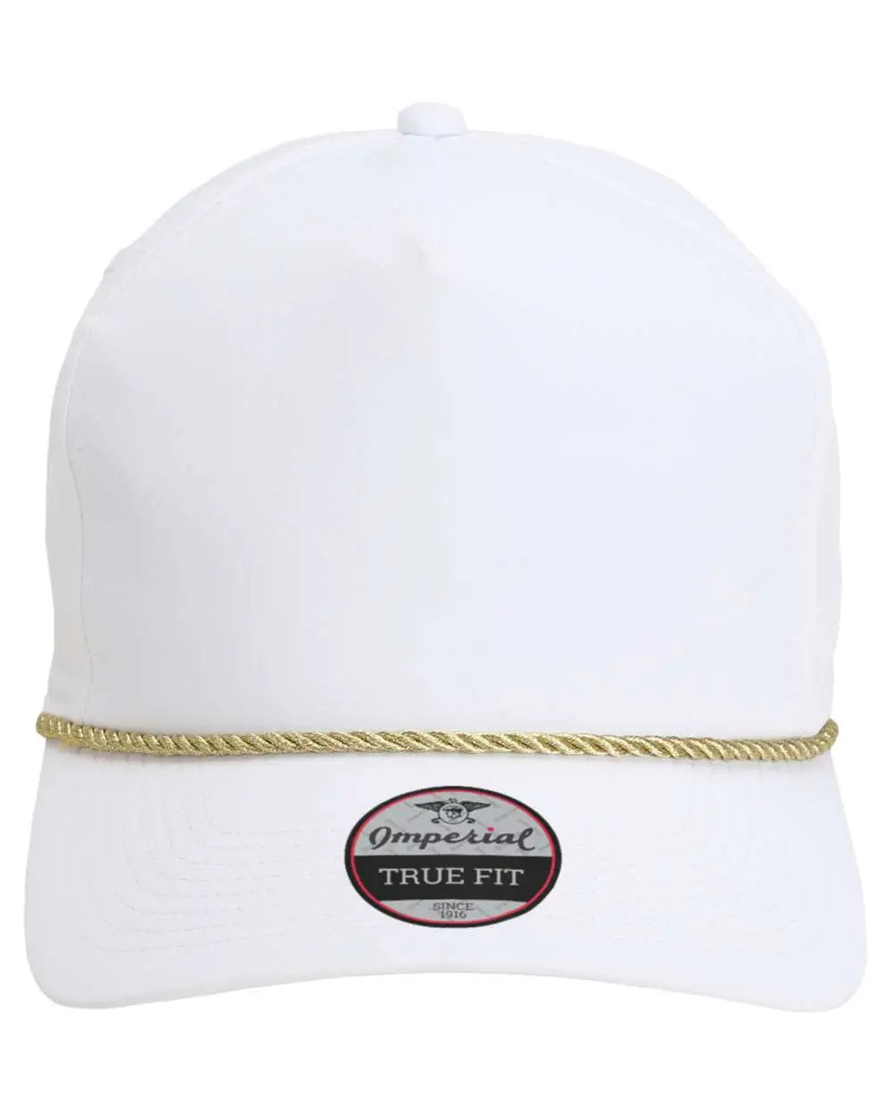 Imperial 5054s the Wrightson Cap - 5054 - White Metallic Gold - one Size Fits Most