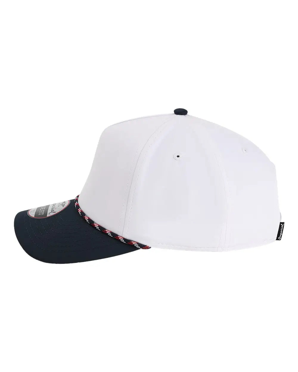 Imperial 5054s the Wrightson Cap - 5054 - White Navy Red - one Size Fits Most