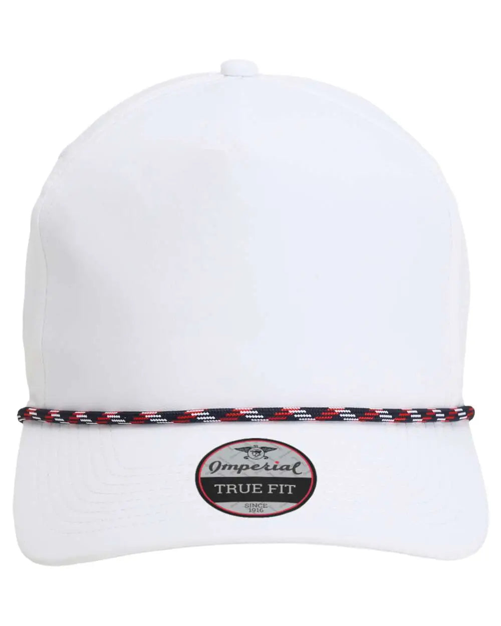 Imperial 5054s the Wrightson Cap - 5054 - White Navy-red - one Size Fits Most