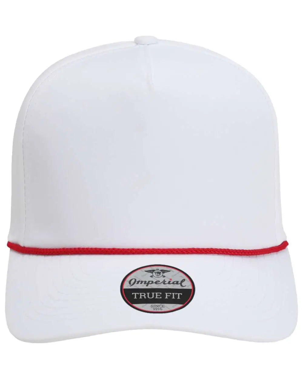 Imperial 5054s the Wrightson Cap - 5054 - White Red - one Size Fits Most