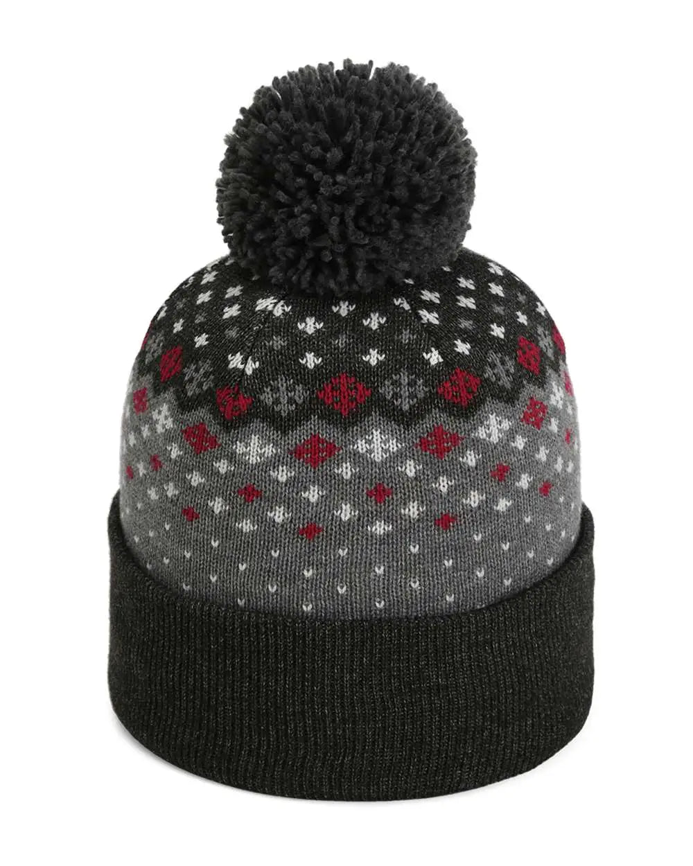 Imperial 6017s the Baniff Cuffed Beanie - 6017 - Black Heather - one Size Fits Most