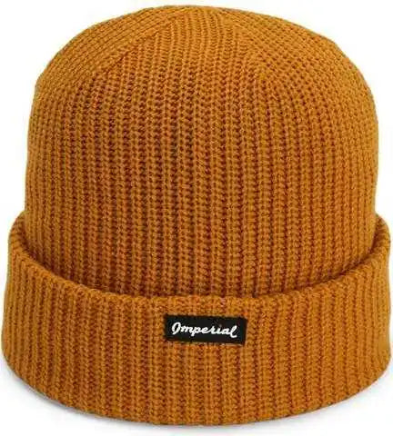 Imperial 6020 the Mogul Knit Mustard Gold / one Size Fits Most