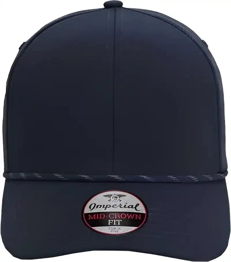Imperial 6054 the Habanero Performance Rope Cap Navy / one Size Fits Most