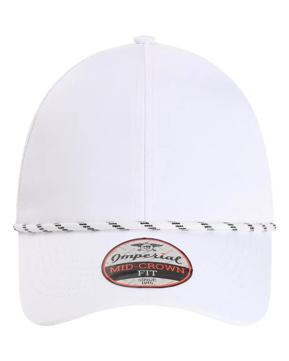 Imperial 6054s the Habanero Performance Rope Cap - 6054 - White - one Size Fits Most