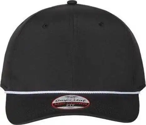 Imperial 7054 the Wingman Cap Black White / one Size Fits Most