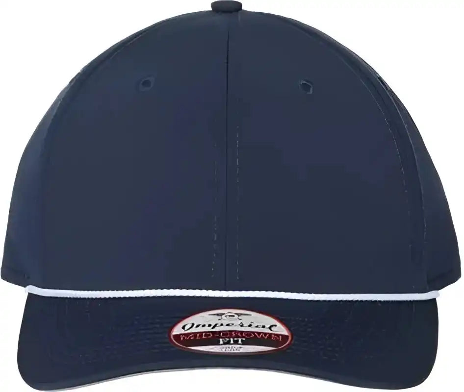 Imperial 7054 the Wingman Cap - Navy White - one Size Fits Most