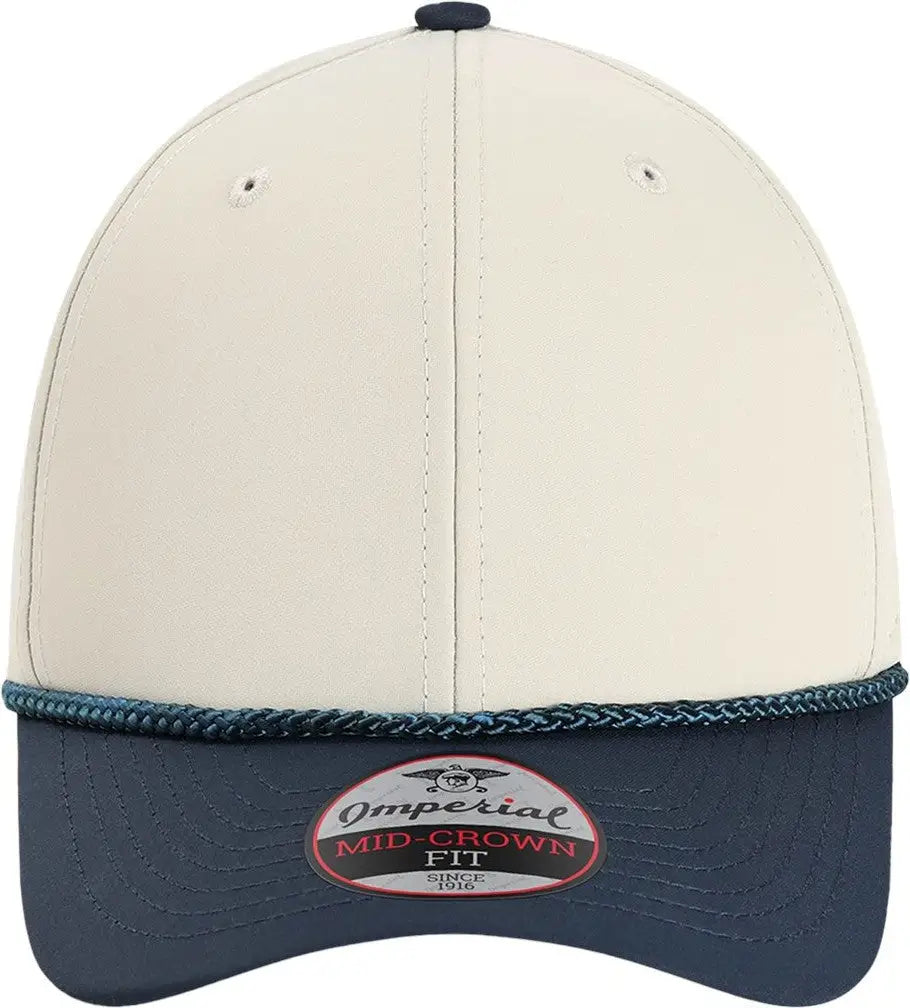 Imperial 7054 the Wingman Cap - Putty Navy - Putty/ Navy/ / one Size Fits Most