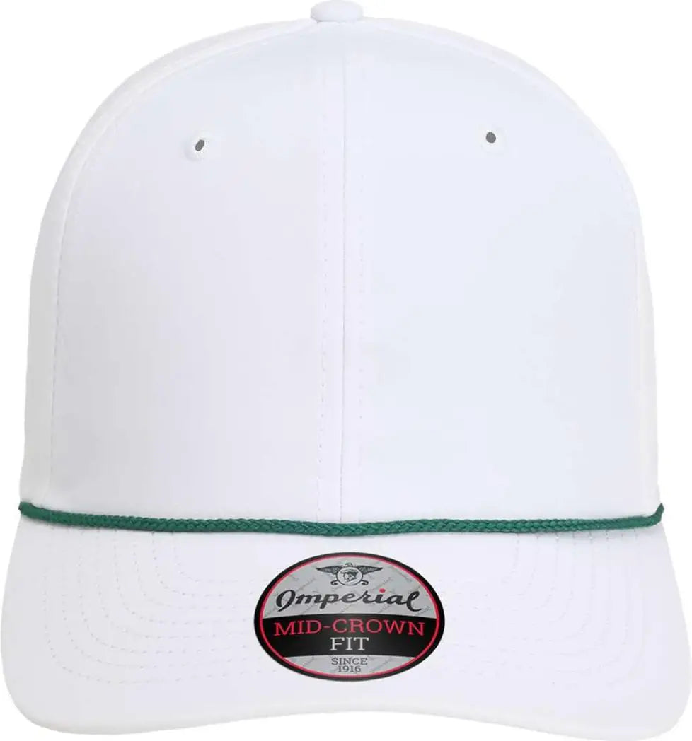 Imperial 7054 the Wingman Cap - White Dark Green