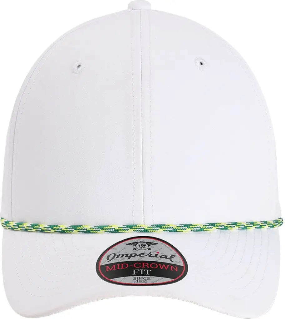Imperial 7054 the Wingman Cap - White Green Yellow - White/ Green/ / one Size Fits Most