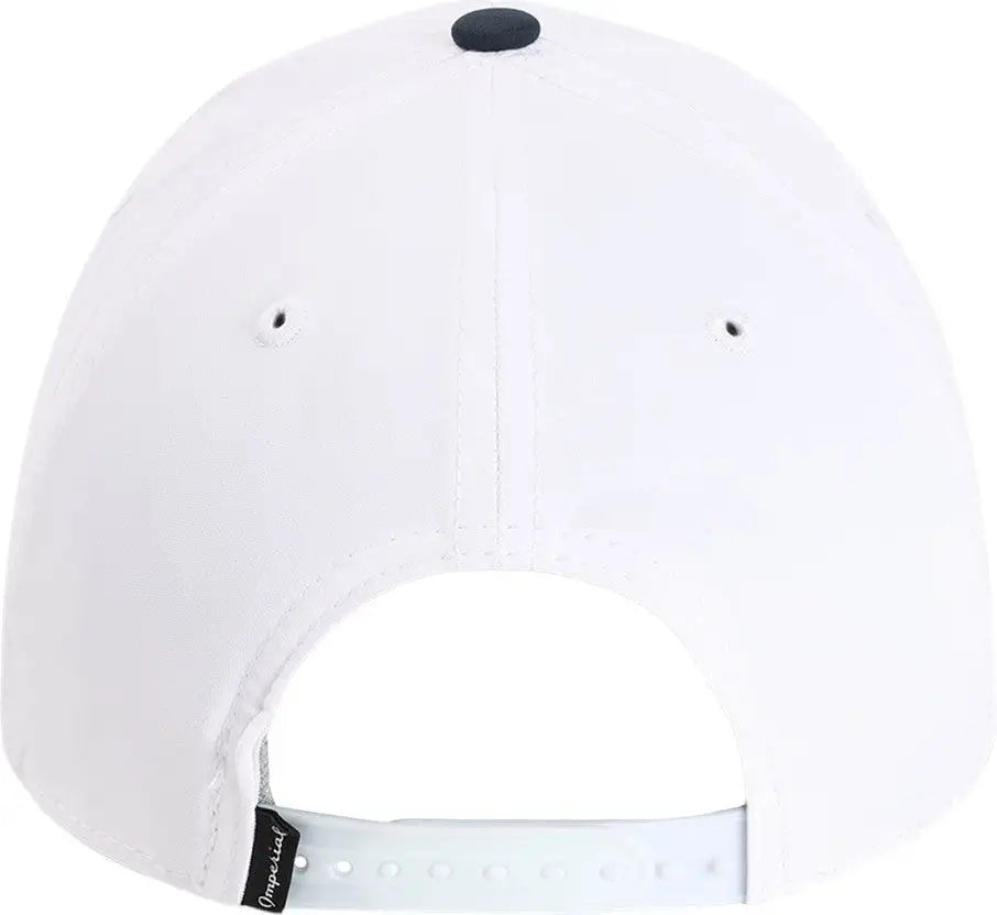 Imperial 7054 the Wingman Cap - White Navy Red - White/ Navy/ Red/ / one Size Fits Most
