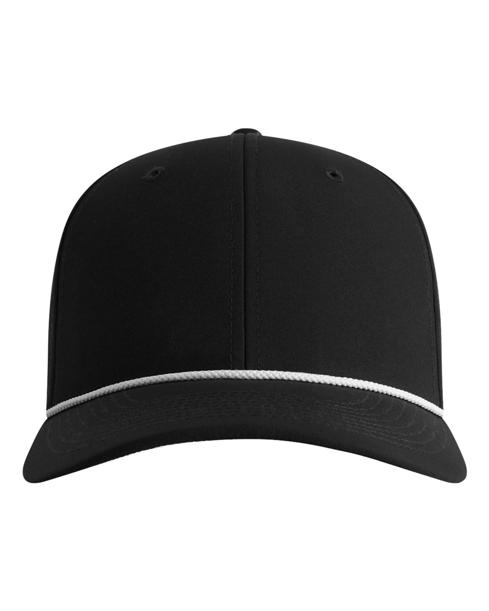 Imperial 7054p the Wingman Laser-perforated Snapback Cap - Black White