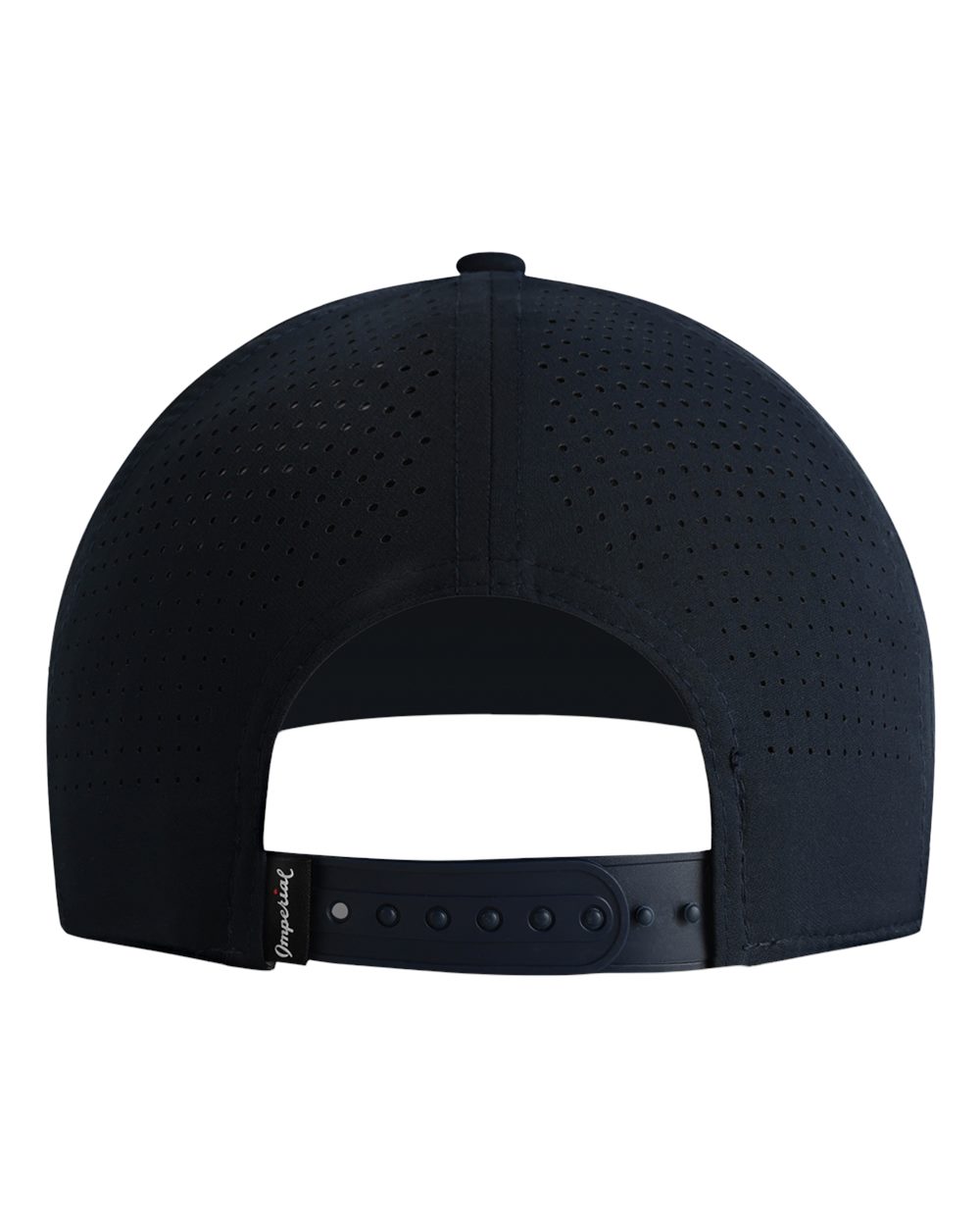 Imperial 7054p the Wingman Laser-perforated Snapback Cap - Navy White