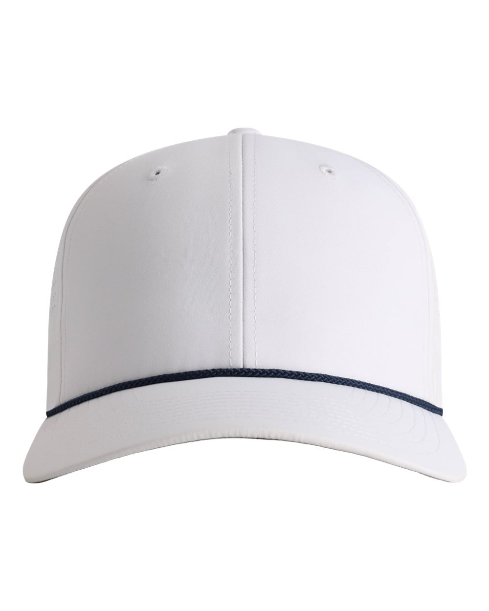 Imperial 7054p the Wingman Laser-perforated Snapback Cap - White Navy