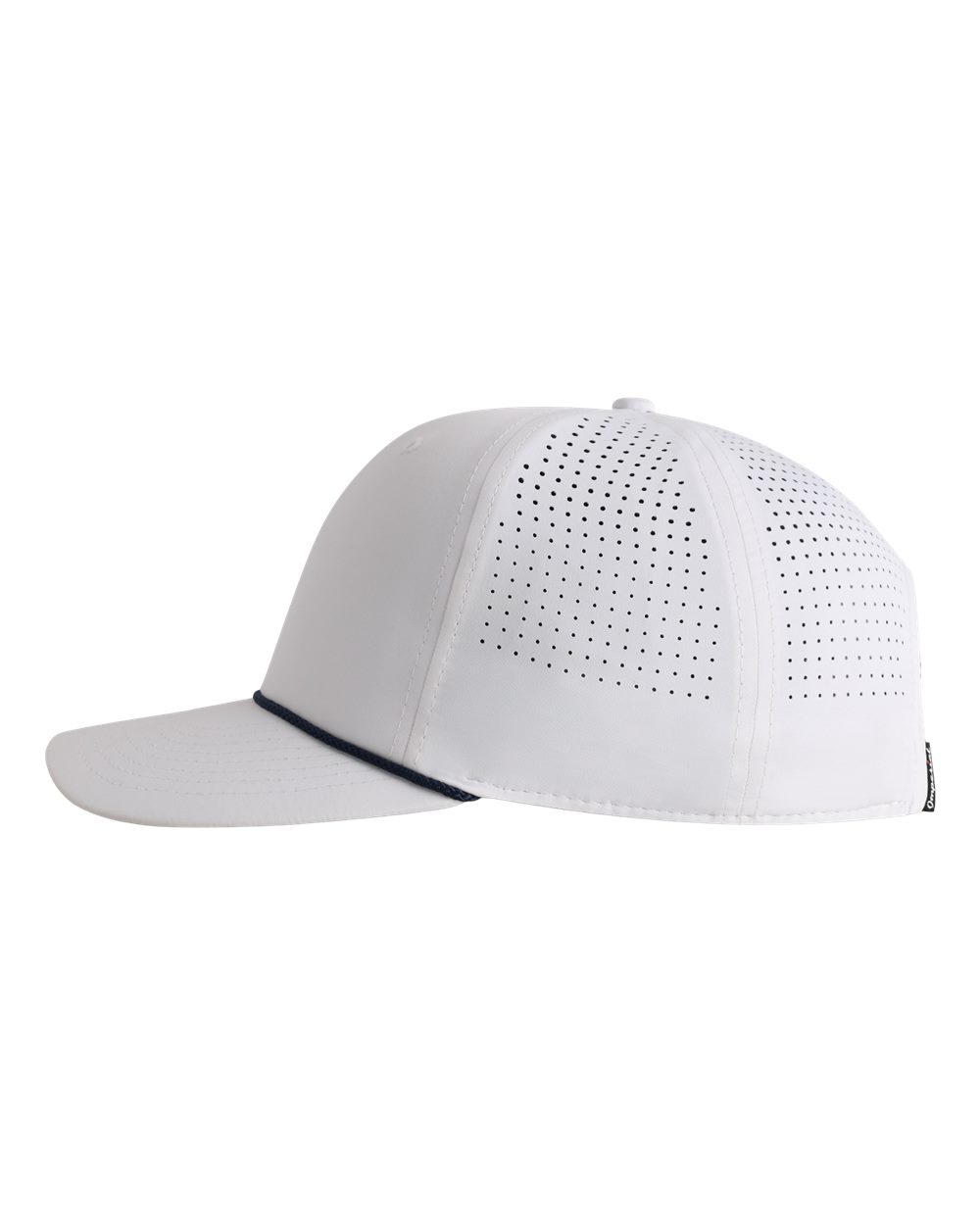 Imperial 7054p the Wingman Laser-perforated Snapback Cap - White Navy