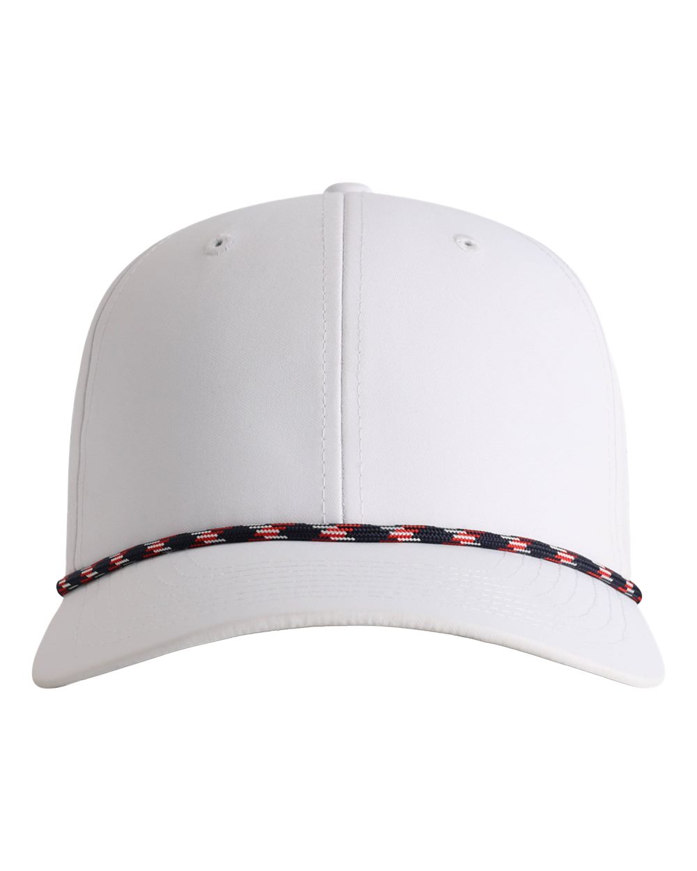 Imperial 7054p the Wingman Laser-perforated Snapback Cap - White Navy Red