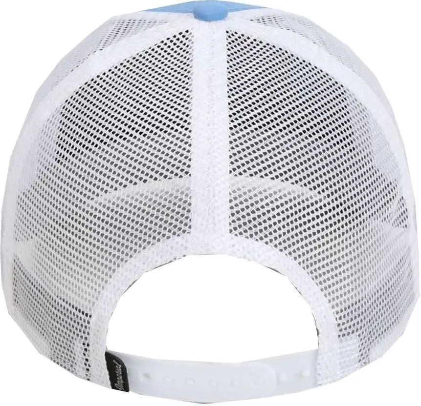 Imperial 7055 the Night Owl Performance Rope Cap - Powder Blue White - one Size Fits Most