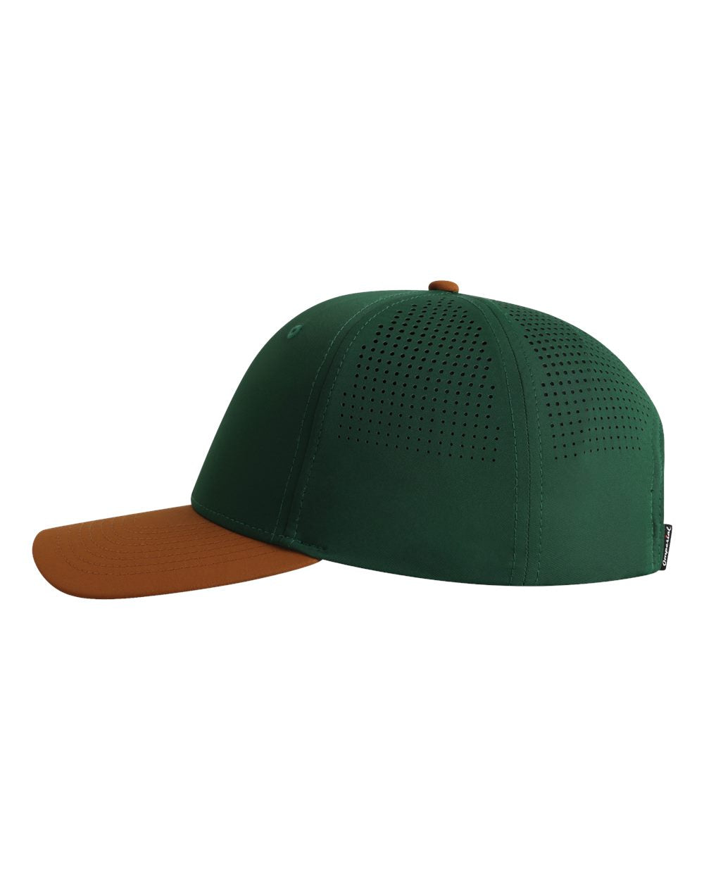 Imperial 7064 the Elements Recycled Two-tone Performance Cap - Forest Green Buckthorn Brown
