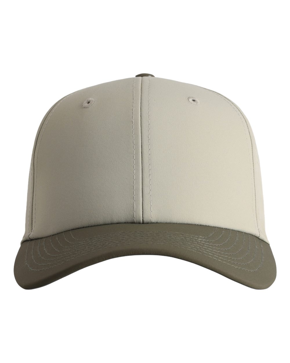 Imperial 7064 the Elements Recycled Two-tone Performance Cap - Putty Olive Green