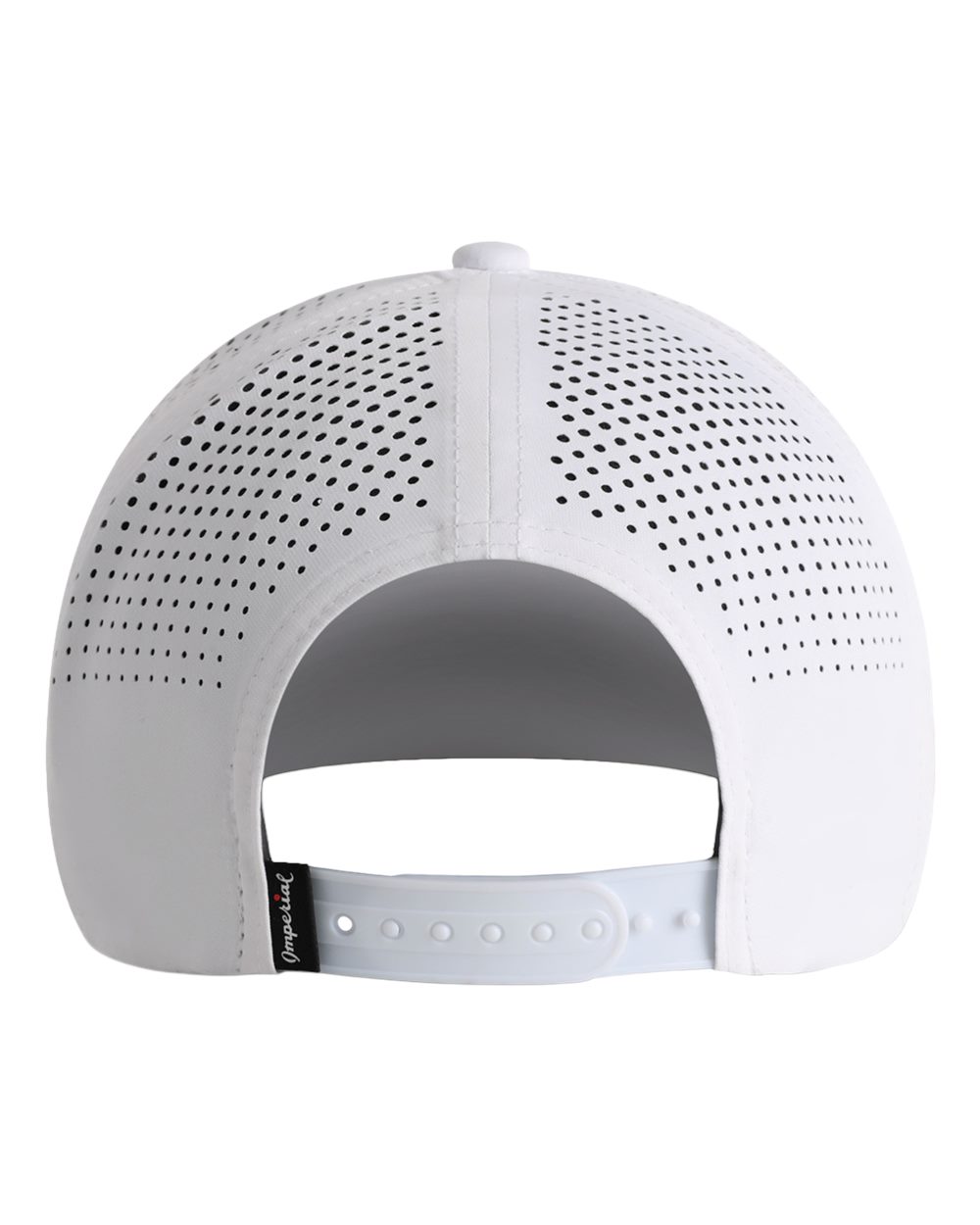 Imperial 7068 the Ironclad Recycled Perforated Cap - White