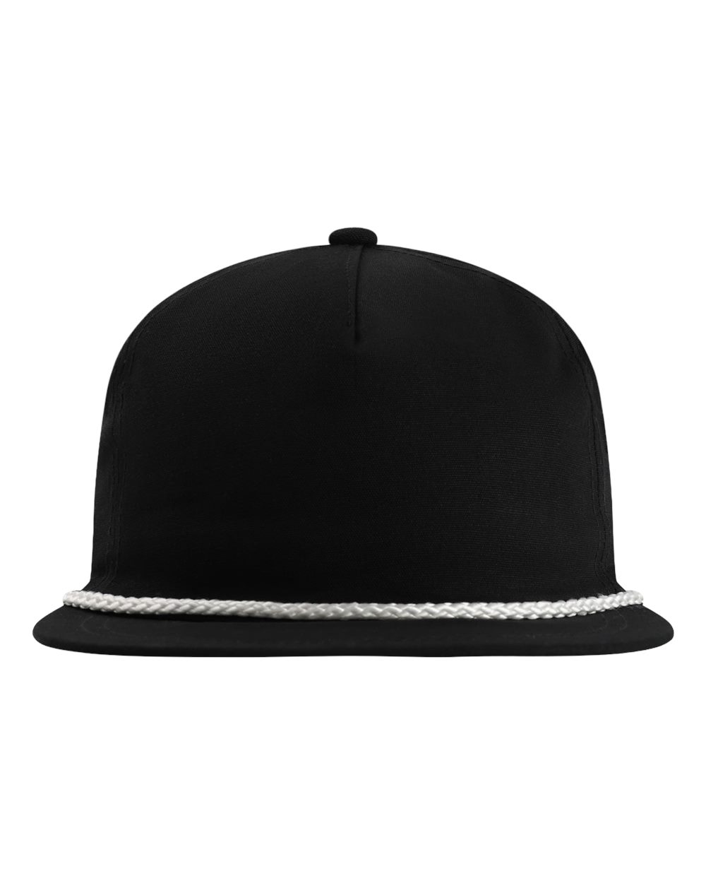 Imperial Dna001 the Original Rope Five-panel Cap - Black White