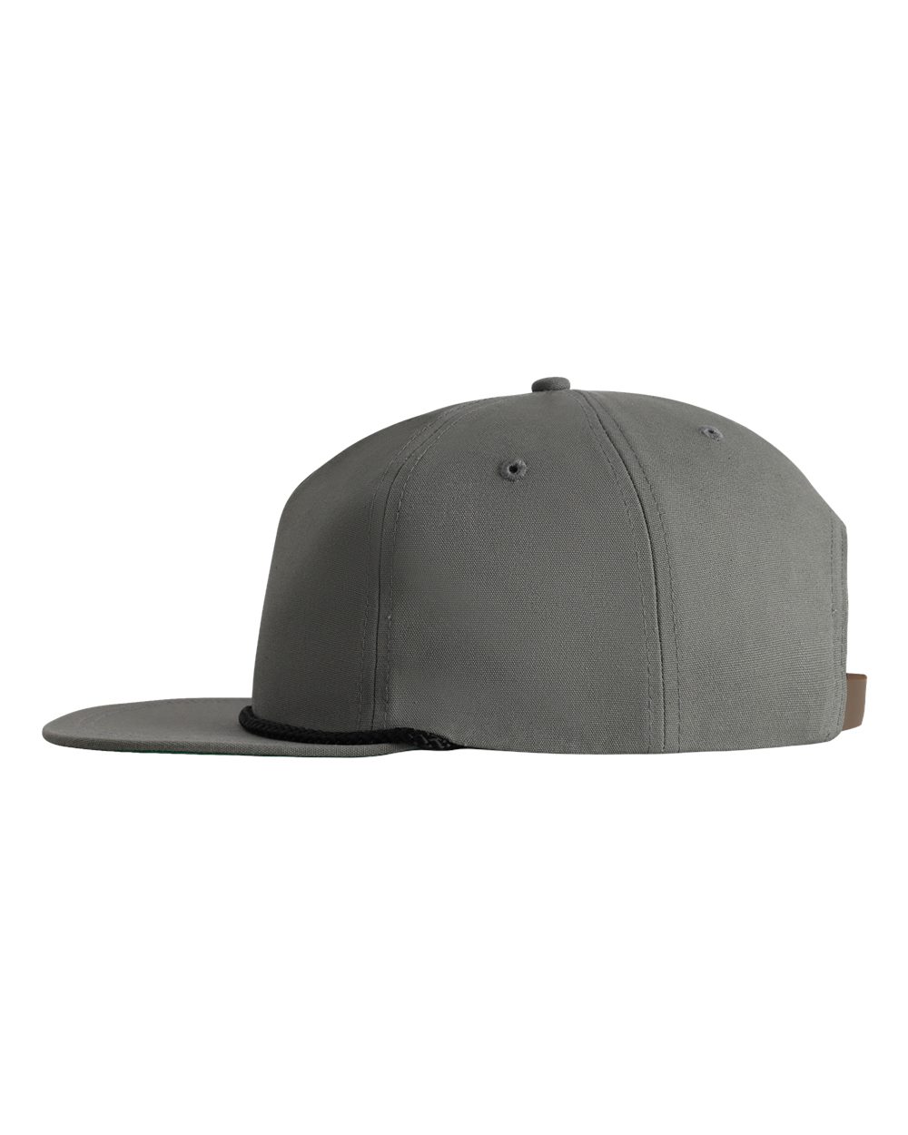 Imperial Dna001 the Original Rope Five-panel Cap - Frost Grey Black