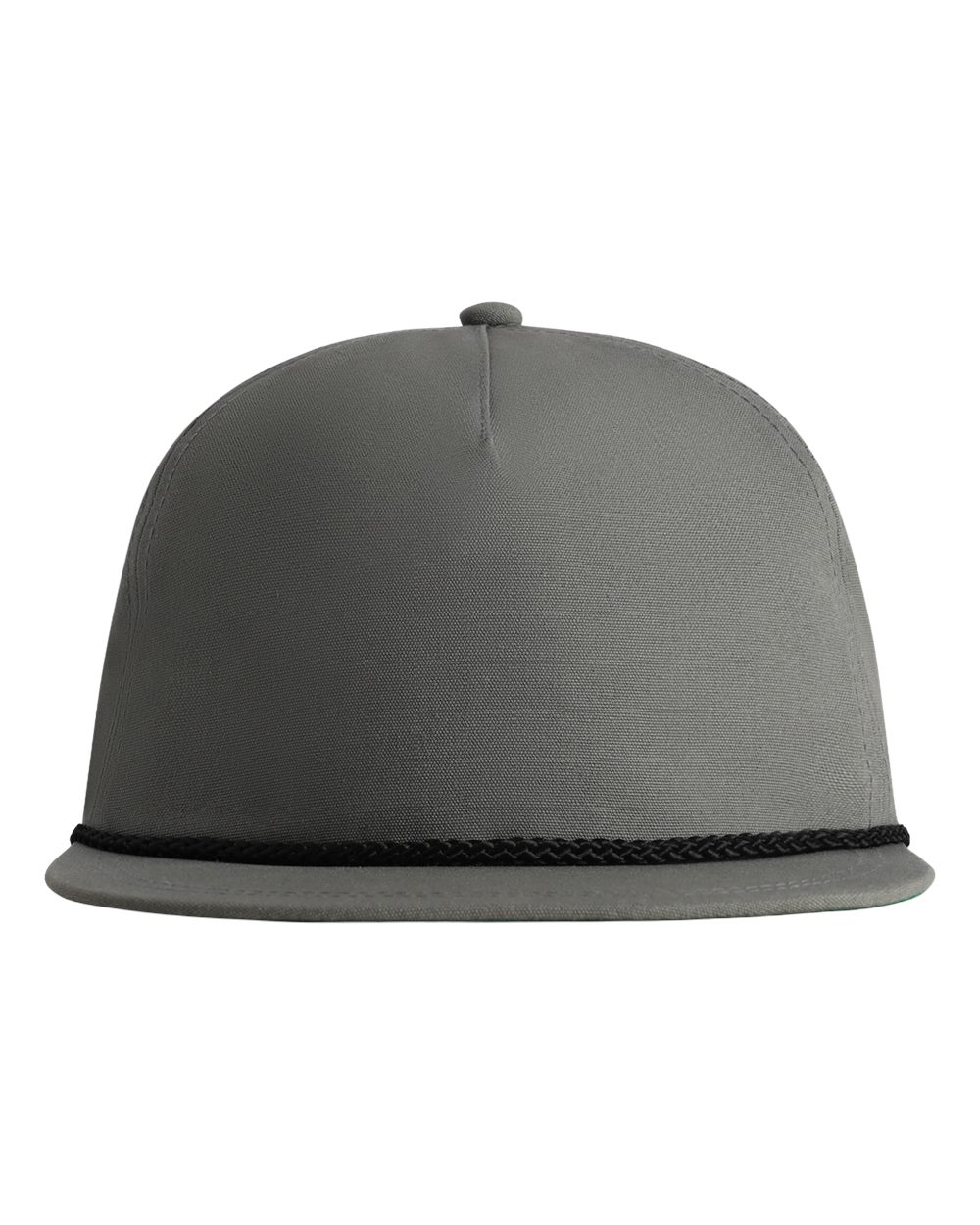 Imperial Dna001 the Original Rope Five-panel Cap - Frost Grey Black