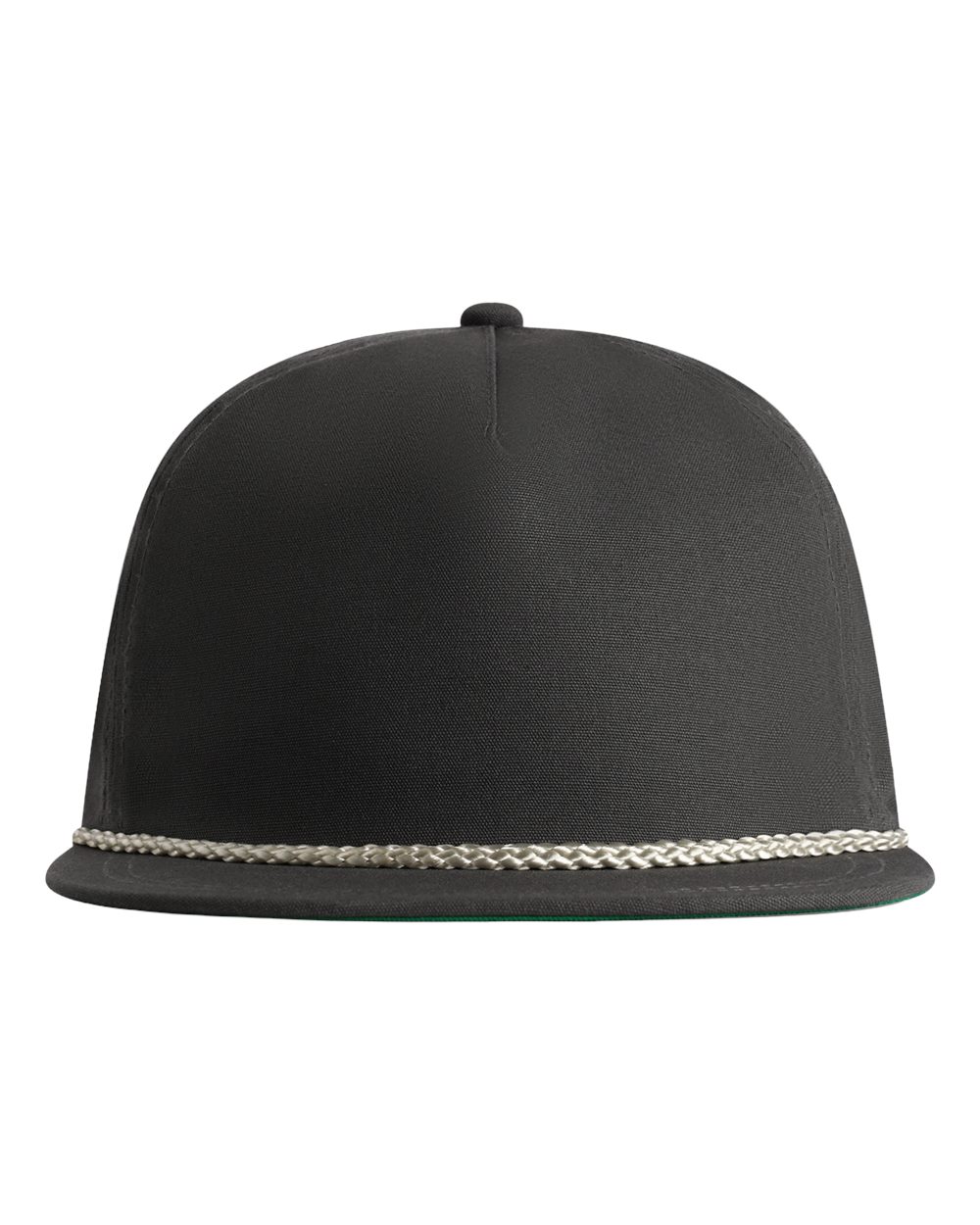 Imperial Dna001 the Original Rope Five-panel Cap - Graphite Grey off White