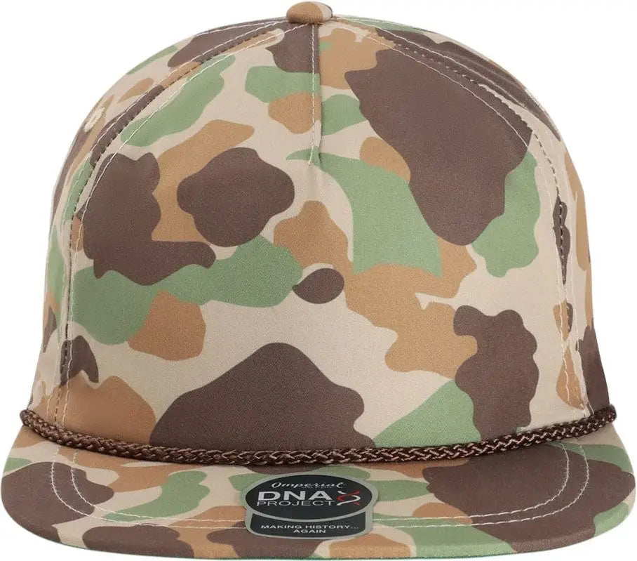 Imperial Dna010 the Aloha Rope Cap - Frog Skin Camo Brown - Multi-colored / one Size Fits Most