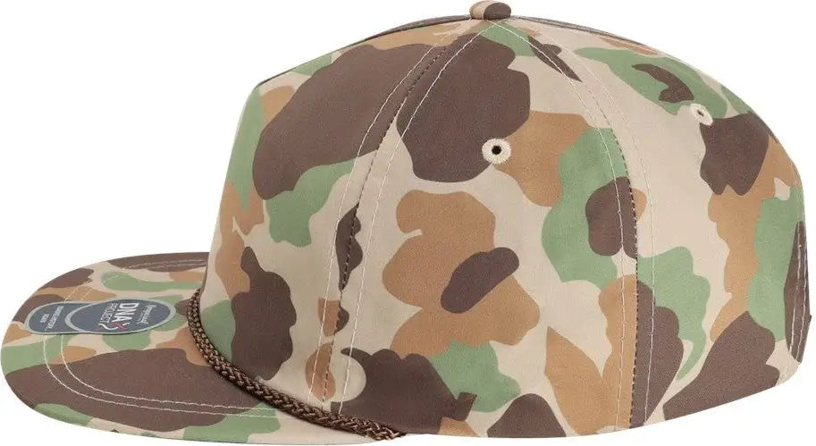 Imperial Dna010 the Aloha Rope Cap - Frog Skin Camo Brown - Multi-colored / one Size Fits Most