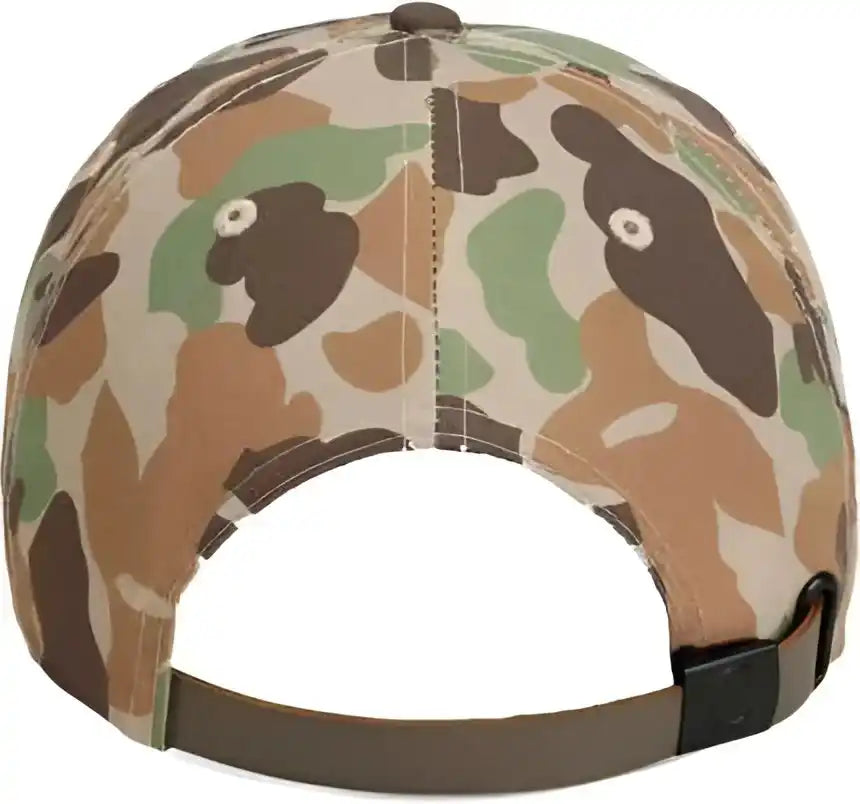 Imperial Dna010 the Aloha Rope Cap Frog Skin Camo Brown Multi Colored / one Size Fits Most
