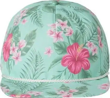 Imperial Dna010 the Aloha Rope Cap - Hawai’in Biome - Green / one Size Fits Most