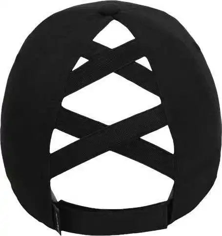 Imperial L338 the Hinsen Performance Ponytail Cap - Black - one Size Fits Most