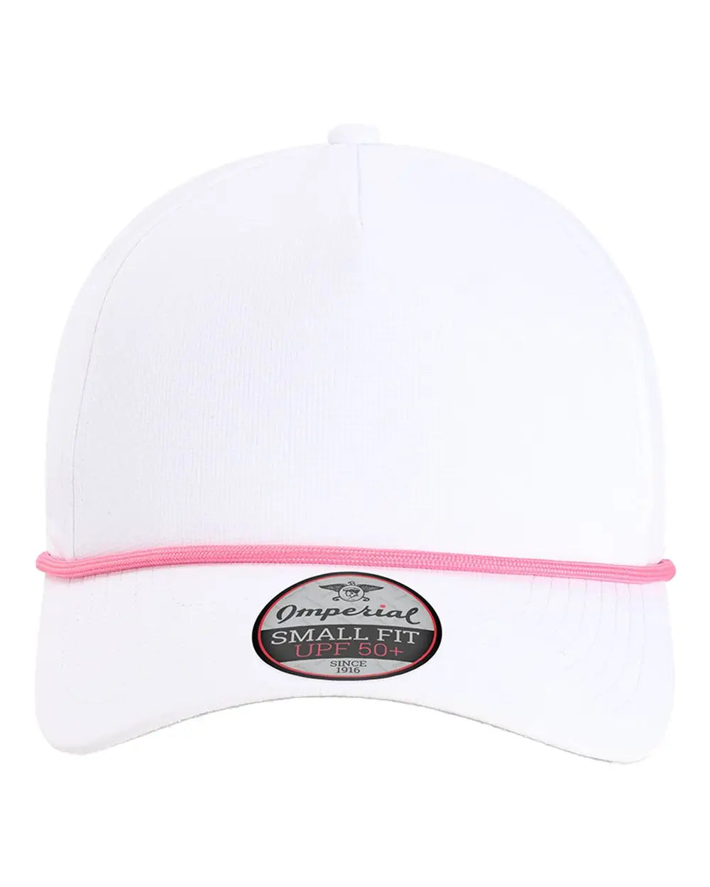 Imperial L5059 the Corral Women’s Cap - White Hot Pink - one Size Fits Most