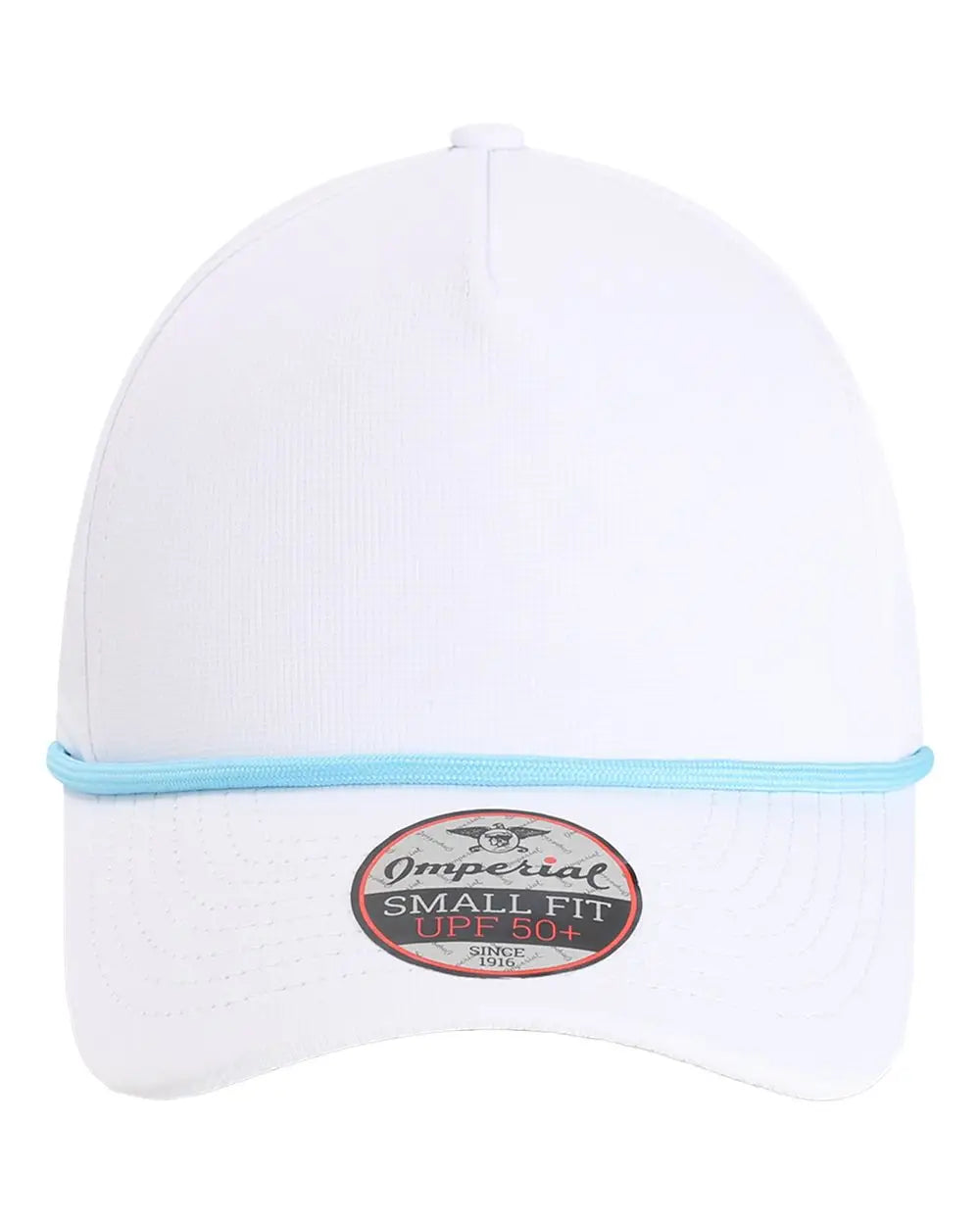 Imperial L5059 the Corral Women’s Cap - White Light Blue - one Size Fits Most