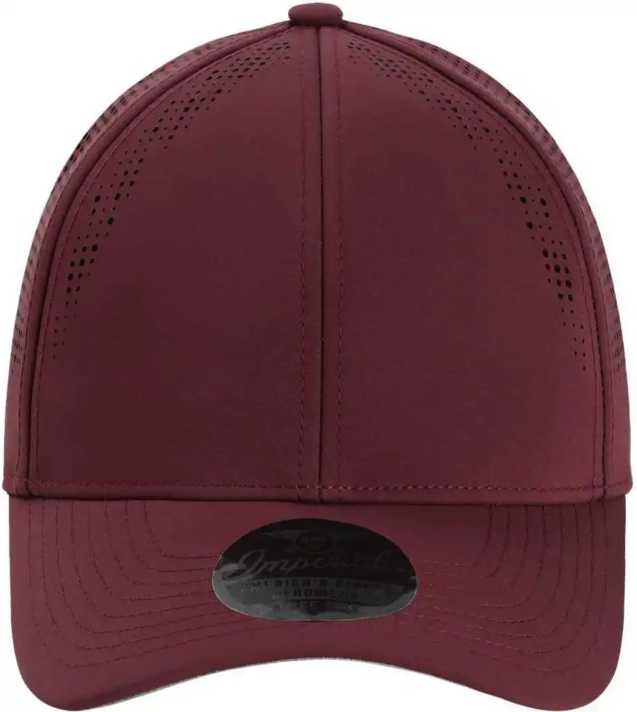Imperial S1502 the Alpha Cap - Maroon - one Size Fits Most