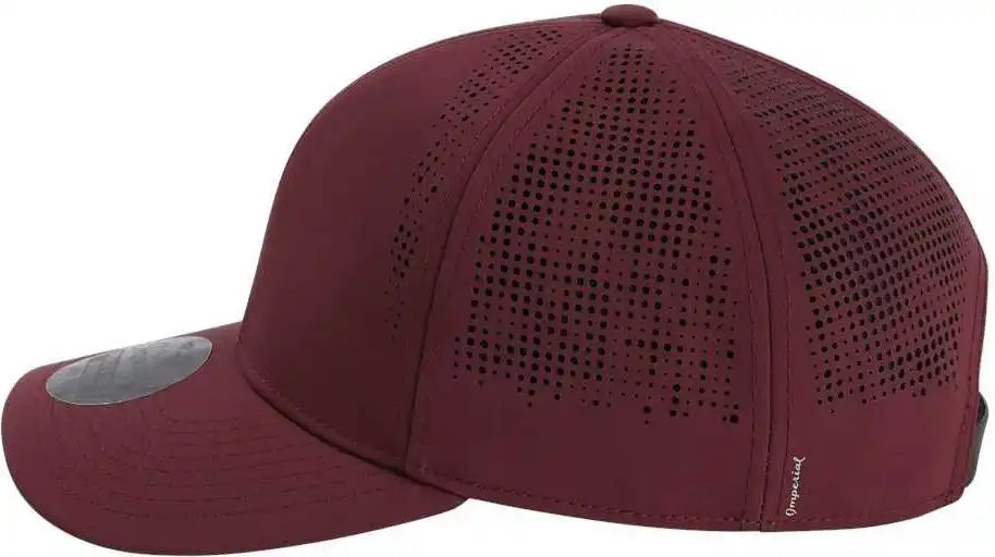 Imperial S1502 the Alpha Cap - Maroon - one Size Fits Most