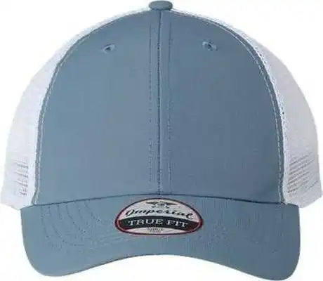 Imperial X210sm the Original Sport Mesh Cap - Breaker Blue White - one Size Fits Most