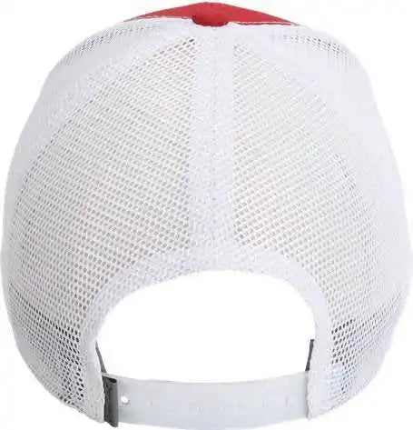 Imperial X210sm the Original Sport Mesh Cap - Cardinal White - one Size Fits Most